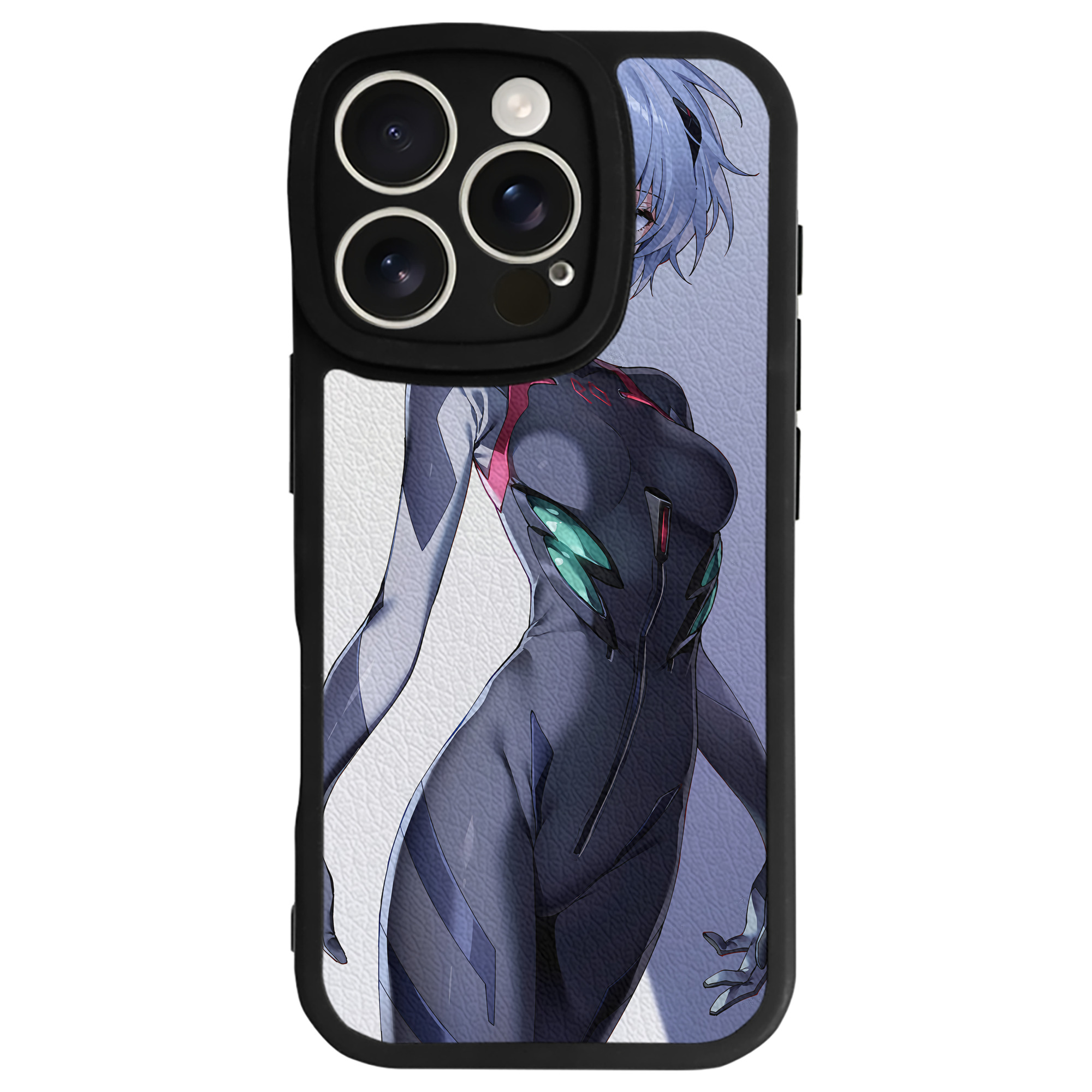 （画像用） EVA 新世紀エヴァンゲリオン 【iPhone 16シリーズ対応】シリコンスマホケース（レザー調） 材質：シリコン